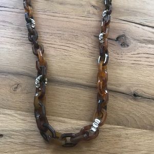 JCrew tortoise necklace